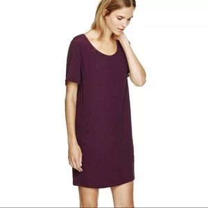 Aritzia Wilfred Free Teigen Dress- Maroon/Eggplant